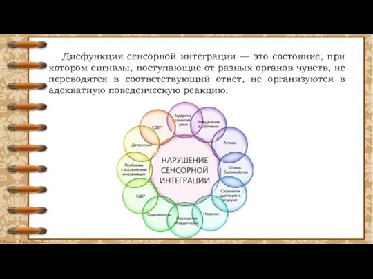 Дисфункция сенсорной интеграции — это состояние, при котором сигналы, поступающие