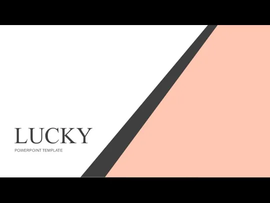 LUCKY POWERPOINT TEMPLATE