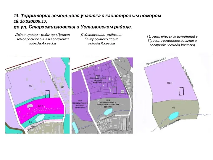 Действующая редакция Правил землепользования и застройки города Ижевска Действующая редакция