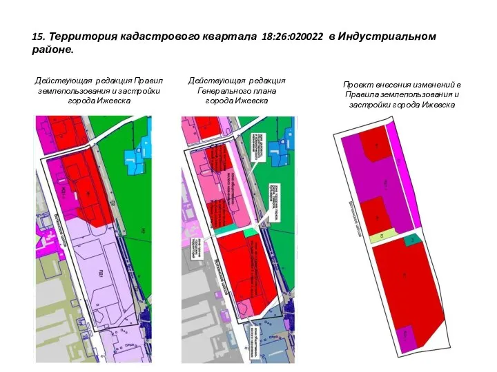 Действующая редакция Правил землепользования и застройки города Ижевска Действующая редакция