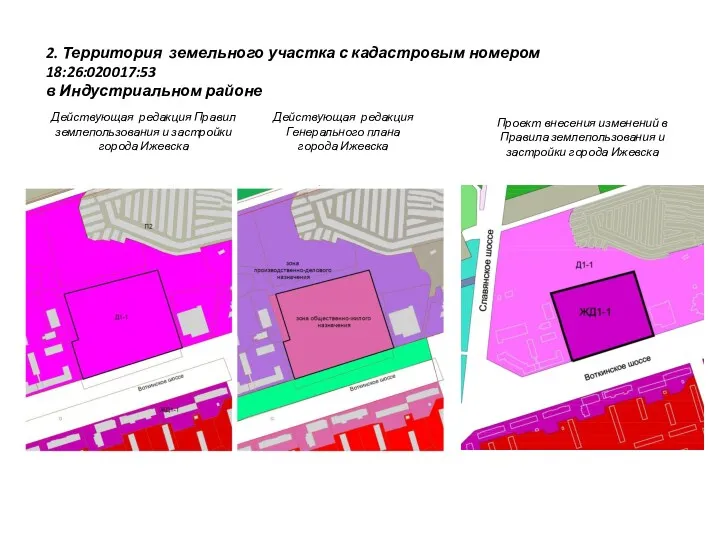 Действующая редакция Правил землепользования и застройки города Ижевска Действующая редакция