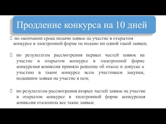 по окончании срока подачи заявок на участие в открытом конкурсе