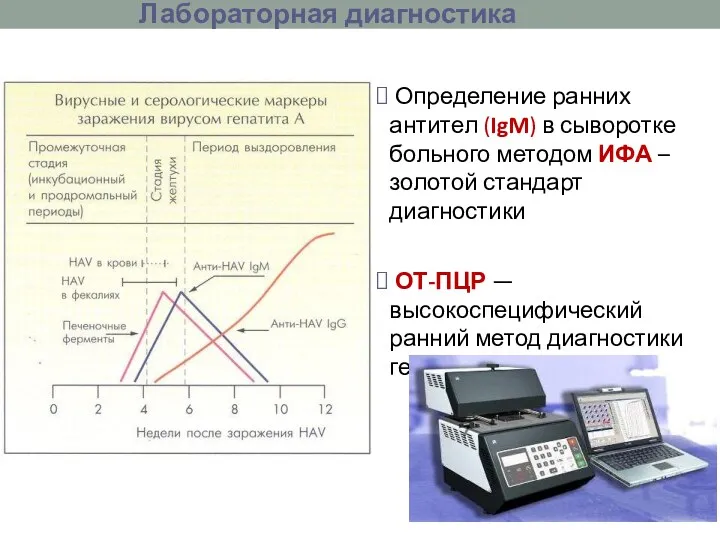 Определение ранних антител (IgM) в сыворотке больного методом ИФА –