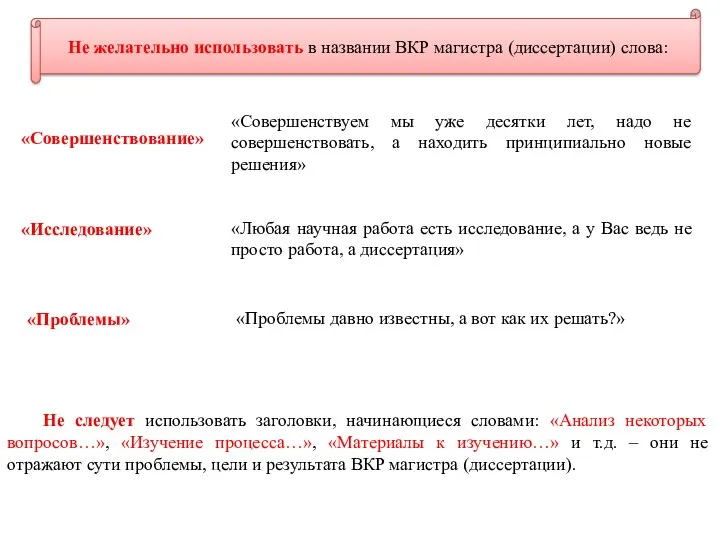 «Совершенствование» «Совершенствуем мы уже десятки лет, надо не совершенствовать, а находить принципиально новые