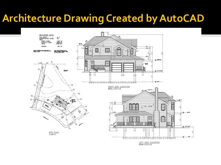 Architecture Drawing Created by AutoCAD