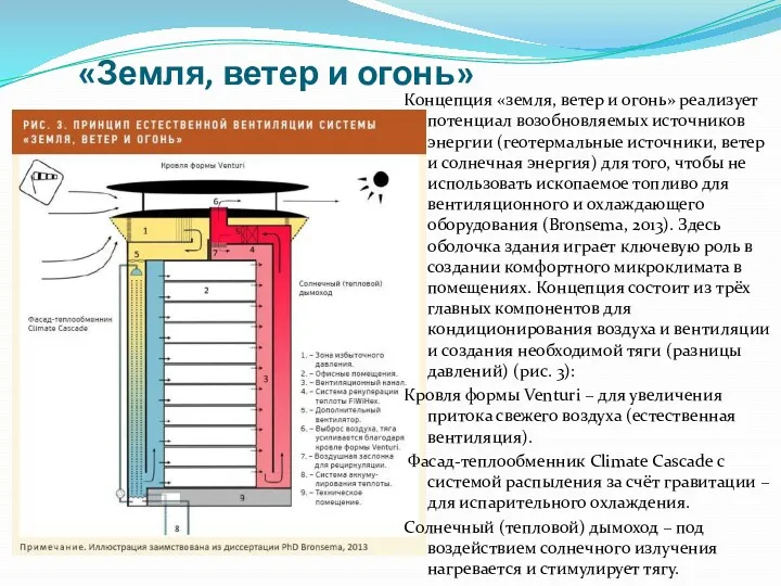 «Земля, ветер и огонь» Концепция «земля, ветер и огонь» реализует