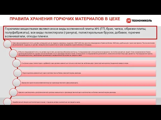 ПРАВИЛА ХРАНЕНИЯ ГОРЮЧИХ МАТЕРИАЛОВ В ЦЕХЕ 17/03/20 ЗНАНИЕ. ОПЫТ. МАСТЕРСТВО.