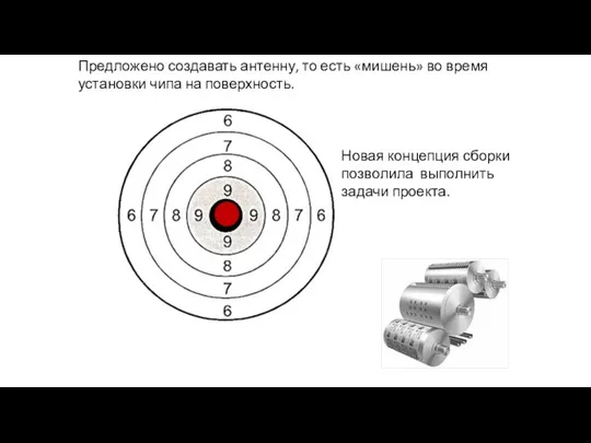 Новая концепция сборки позволила выполнить задачи проекта. Предложено создавать антенну,