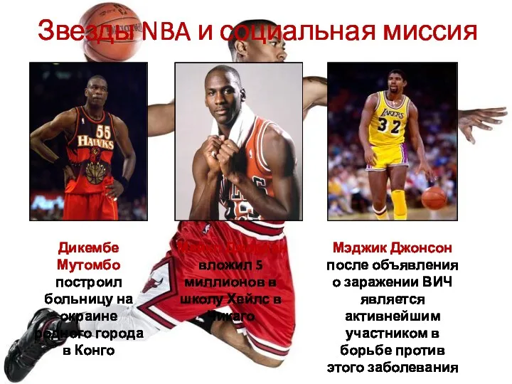 Звезды NBA и социальная миссия Дикембе Мутомбо построил больницу на окраине родного города