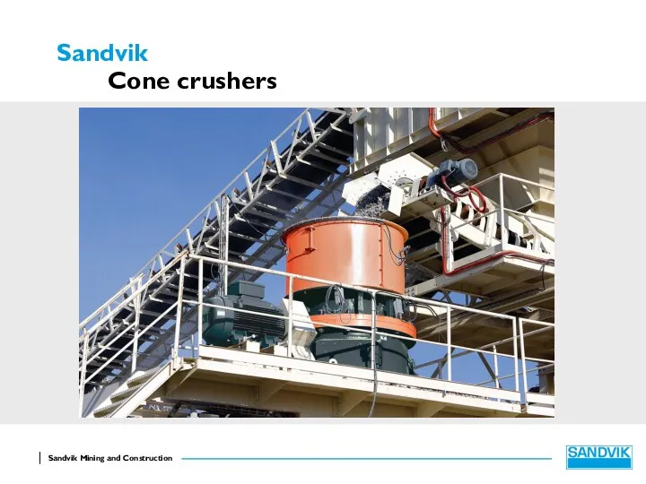 Sandvik Cone crushers