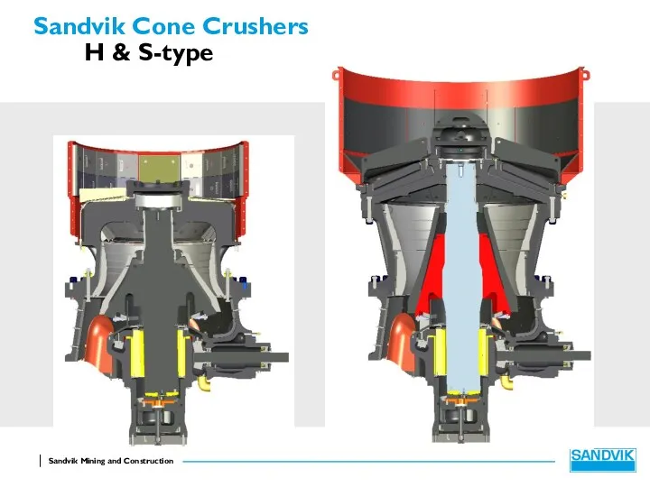 Sandvik Cone Crushers H & S-type