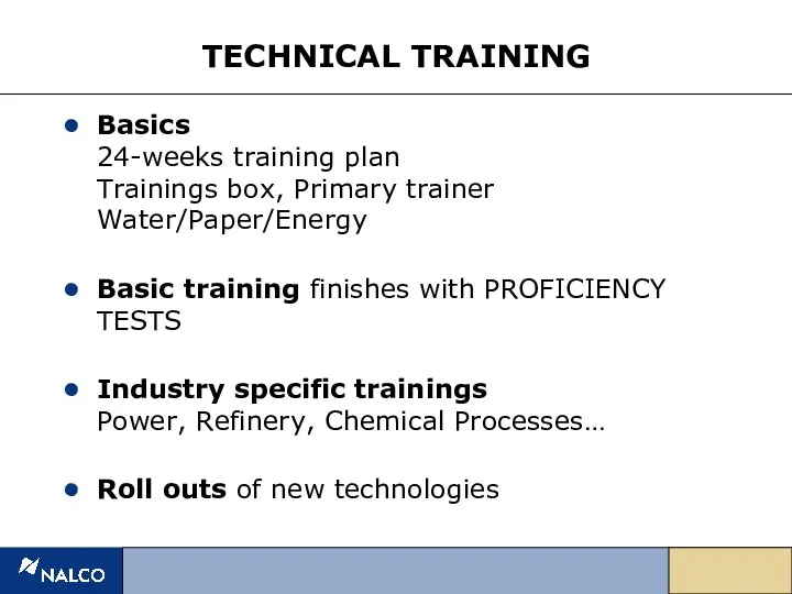 TECHNICAL TRAINING Basics 24-weeks training plan Trainings box, Primary trainer