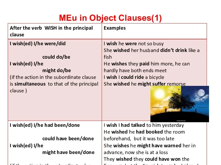 MEu in Object Clauses(1)