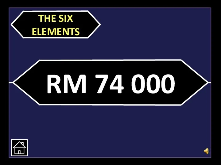 RM 74 000 THE SIX ELEMENTS