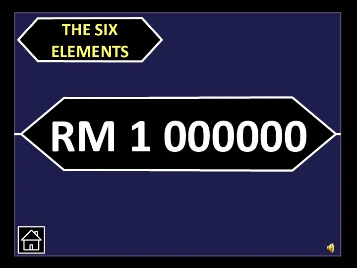 RM 1 000000 THE SIX ELEMENTS