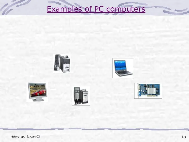 Examples of PC computers