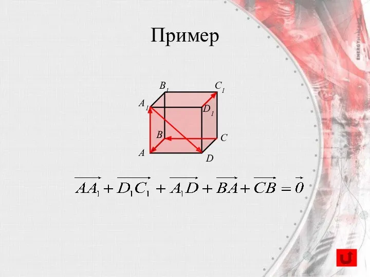 Пример C A B D A1 B1 C1 D1