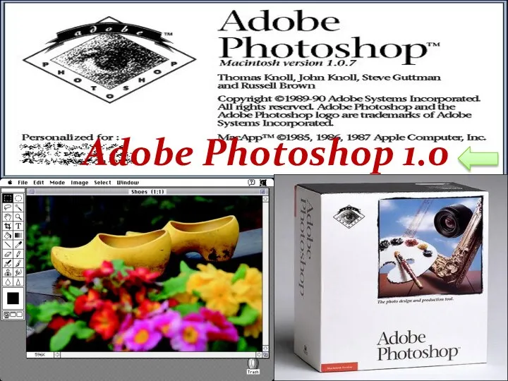 Adobe Photoshop 1.0