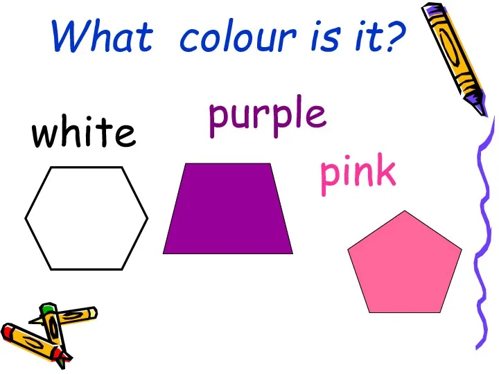 What colour is it? white purple pink