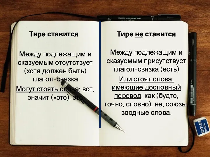 Тире ставится Между подлежащим и сказуемым отсутствует (хотя должен быть)