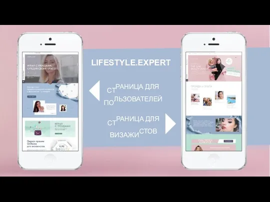 LIFESTYLE.EXPERT СТРАНИЦА ДЛЯ ПОЛЬЗОВАТЕЛЕЙ СТРАНИЦА ДЛЯ ВИЗАЖИСТОВ