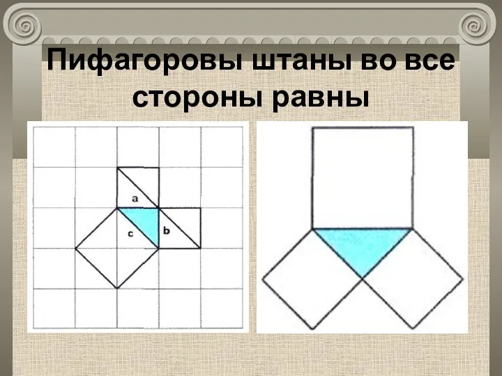 Пифагоровы штаны во все стороны равны