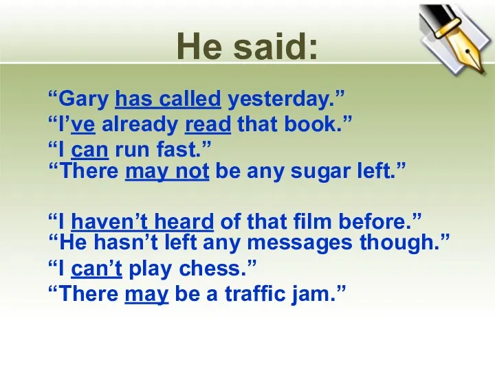 He said: “Gary has called yesterday.” “I’ve already read that