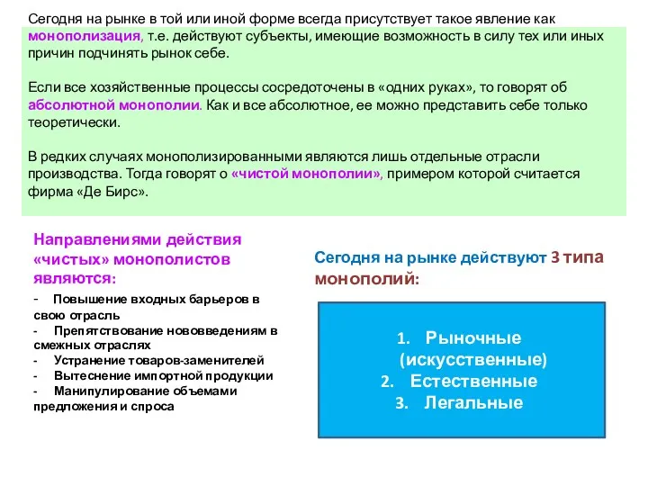 Сегодня на рынке в той или иной форме всегда присутствует