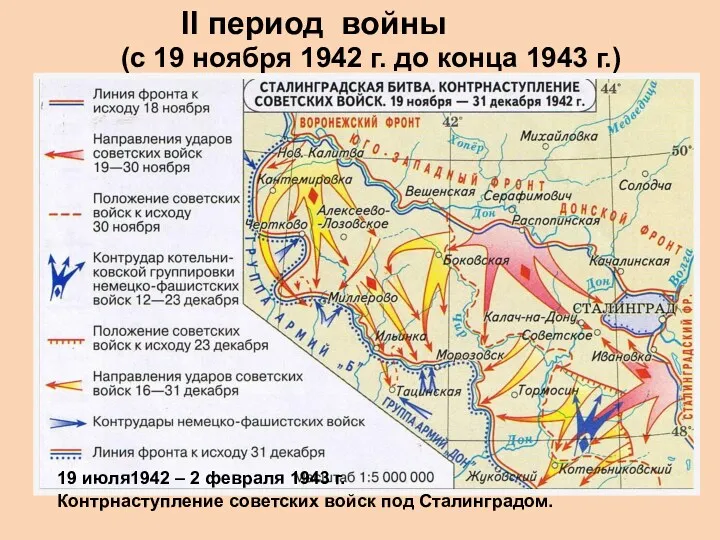 (с 19 ноября 1942 г. до конца 1943 г.) 19