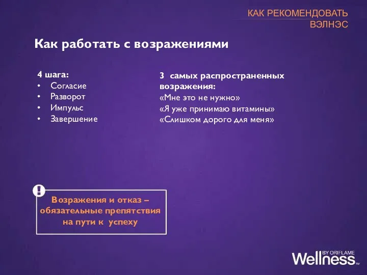 Возражения и отказ – обязательные препятствия на пути к успеху Как работать с