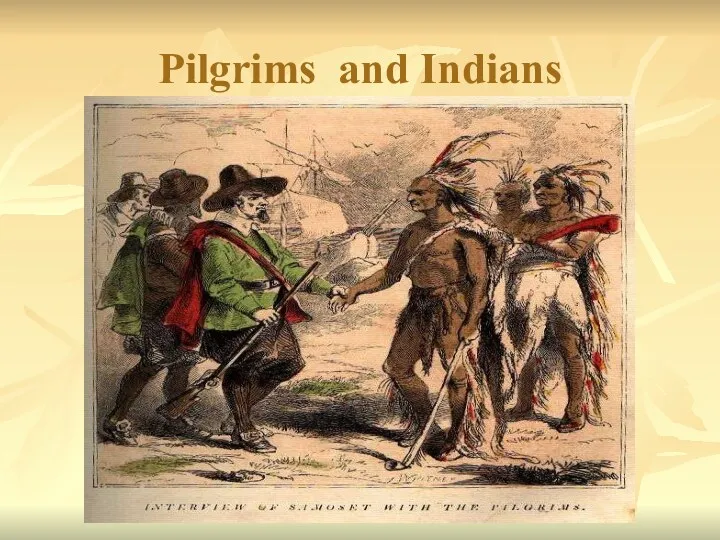 Pilgrims and Indians