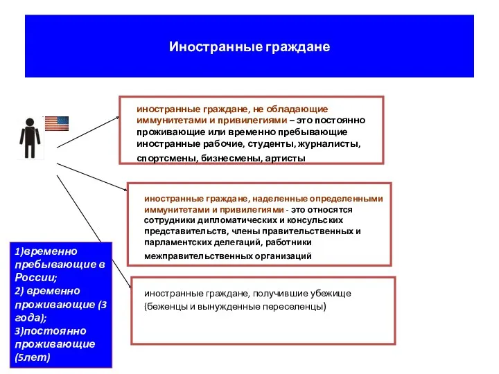 Иностранные граждане иностранные граждане, не обладающие иммунитетами и привилегиями –