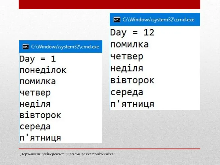 Державний університет "Житомирська політехніка"