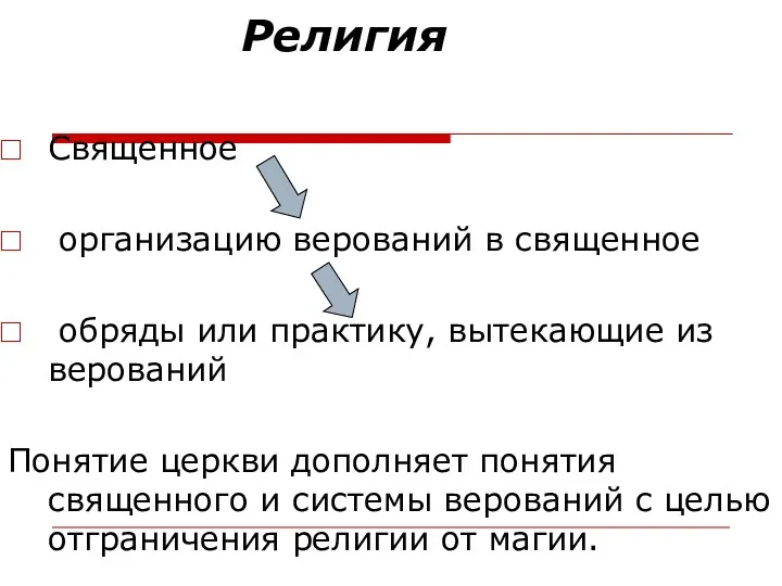 Религия Священное организацию верований в священное обряды или практику, вытекающие