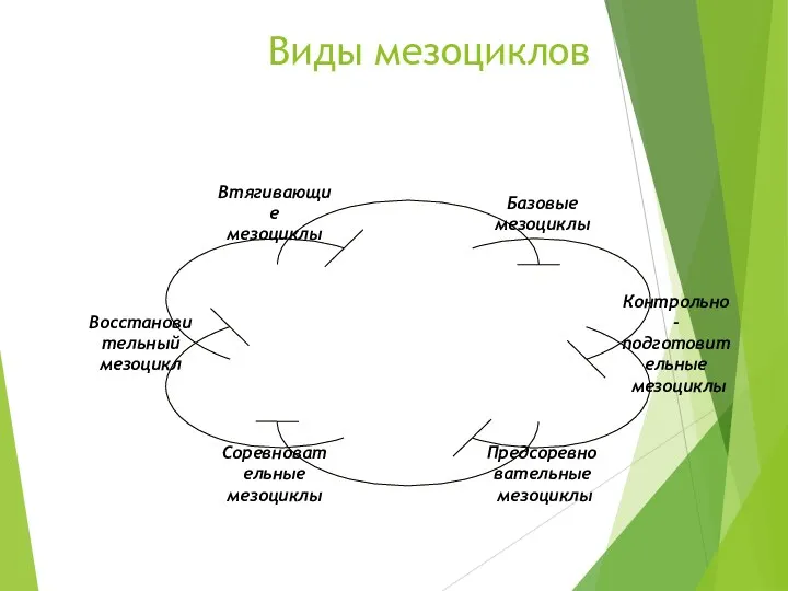 Виды мезоциклов