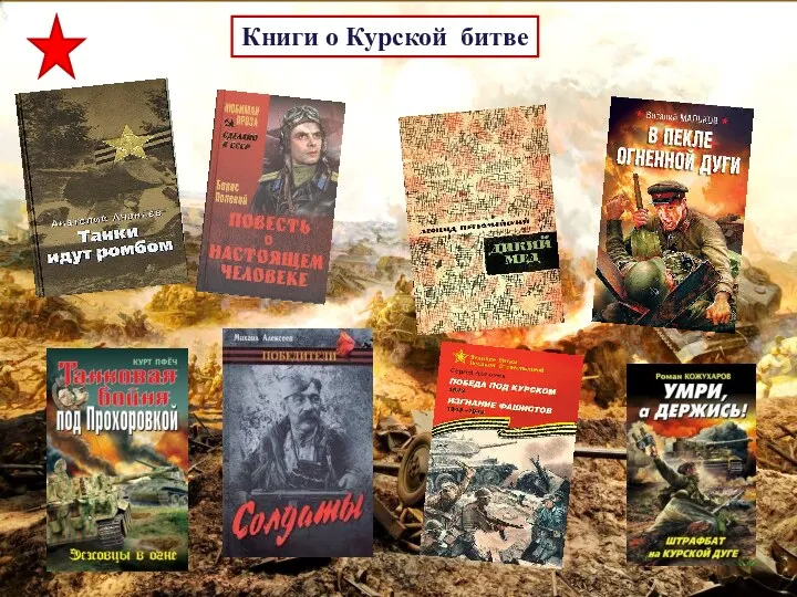 Книги о Курской битве