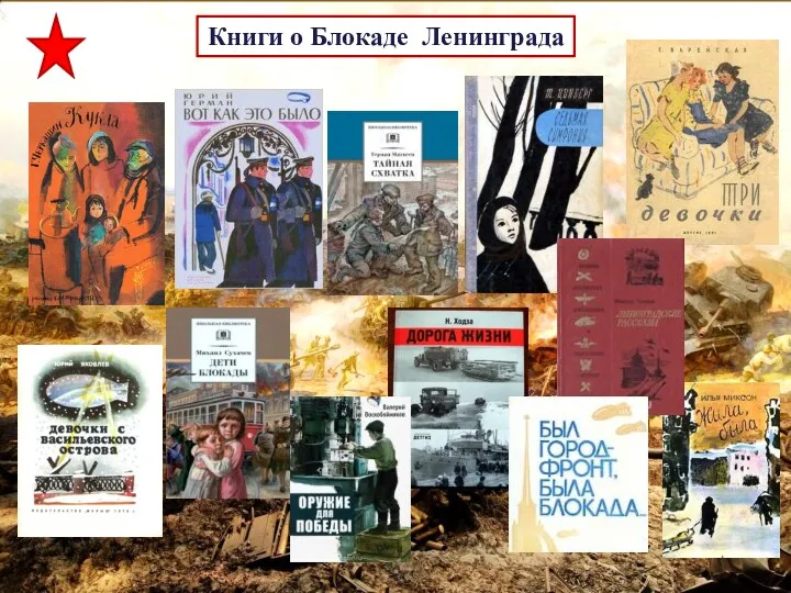 Книги о Блокаде Ленинграда