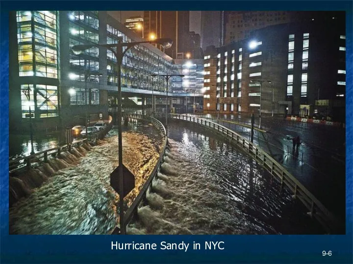 9- Hurricane Sandy in NYC