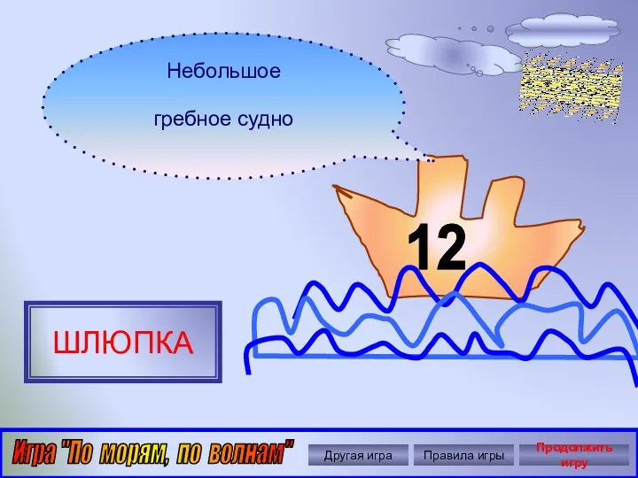 Автор: Ольга Николавна Крылова 12 Небольшое гребное судно ШЛЮПКА Правила