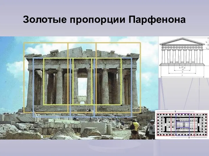 Золотые пропорции Парфенона