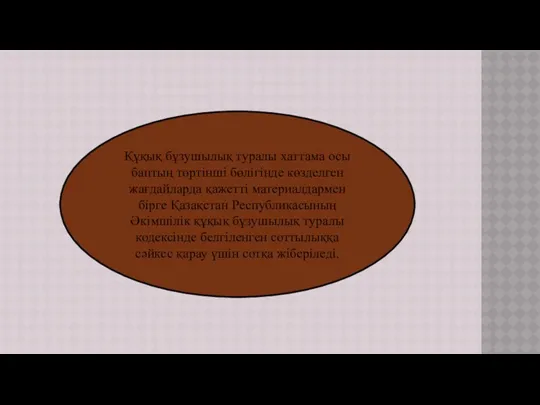 Құқық бұзушылық туралы хаттама осы баптың төртінші бөлігінде көзделген жағдайларда