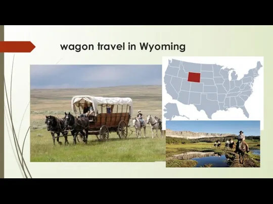 wagon travel in Wyoming