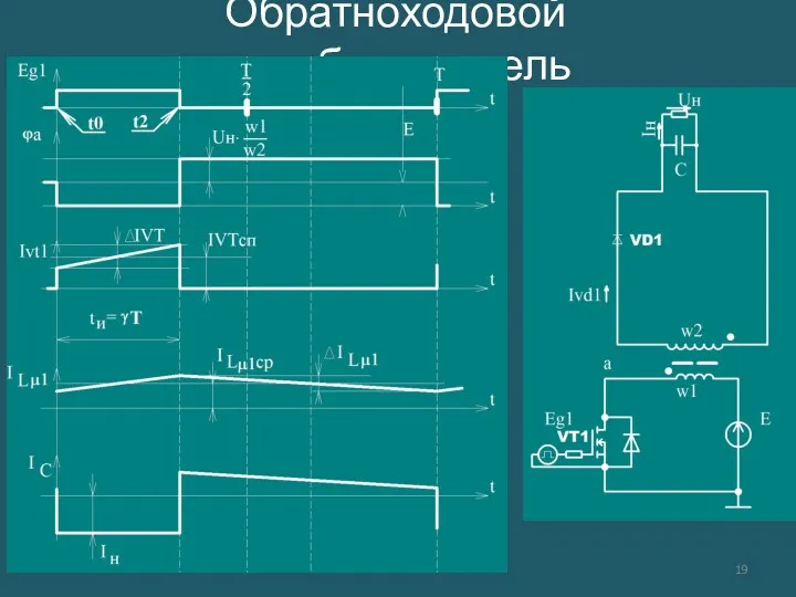 Обратноходовой преобразователь