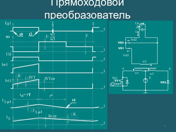 Прямоходовой преобразователь