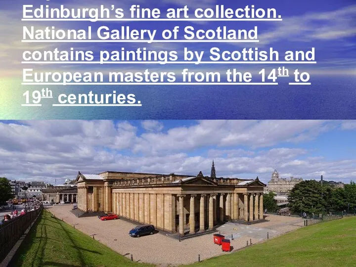City Art center is the home of Edinburgh’s fine art