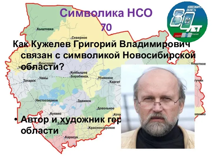 Символика НСО 70 Как Кужелев Григорий Владимирович связан с символикой