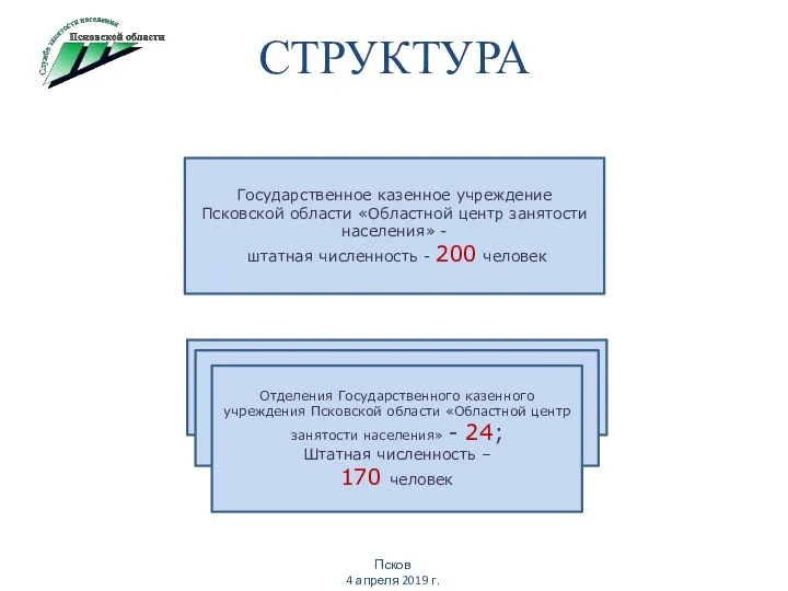 СТРУКТУРА Псков 4 апреля 2019 г.