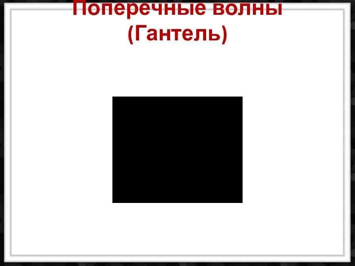 Поперечные волны (Гантель)