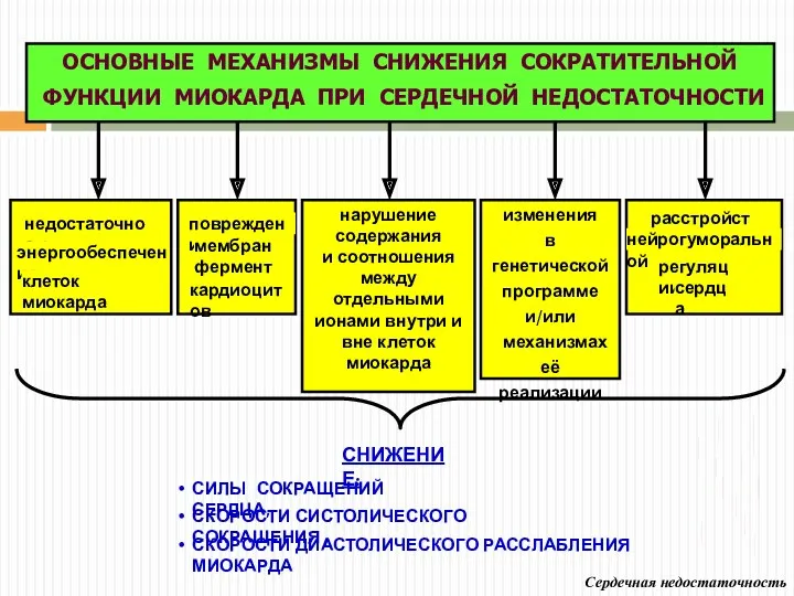 Сердечная недостаточность