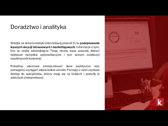 Wiedza na temat analityki internetowej pozwoli Ci na podejmowanie lepszych